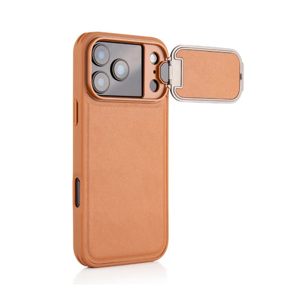 FlipStand Leather Camera Protection Case