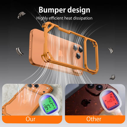 YTL Metal Ultra-Thin MagSafe Case for iPhone 17 Series – Wireless Charging Protective Case