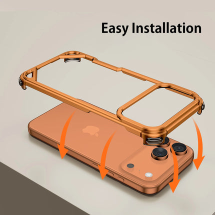 YTL Metal Ultra-Thin MagSafe Case for iPhone 17 Series – Wireless Charging Protective Case