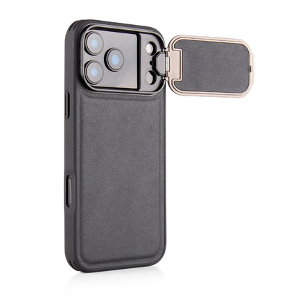 FlipStand Leather Camera Protection Case